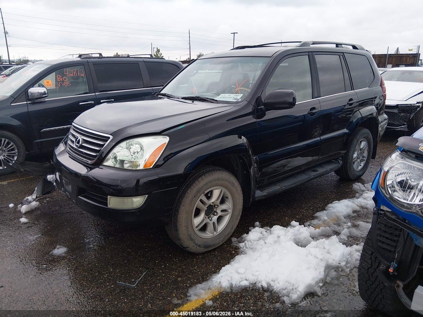 2007 Lexus Gx 470 VIN JTJBT20X870133914 IAAI salvage auction — RIGHT FRONT, Salvage (Colorado), sold $3,950 on 2026-07-14 (photo 2)