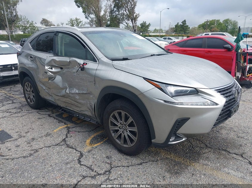2019 Lexus Nx VIN JTJYARBZ2K2154312 IAAI salvage auction — RIGHT SIDE, Salvage (California), sold $6,200 on 2026-07-21 (photo 1)