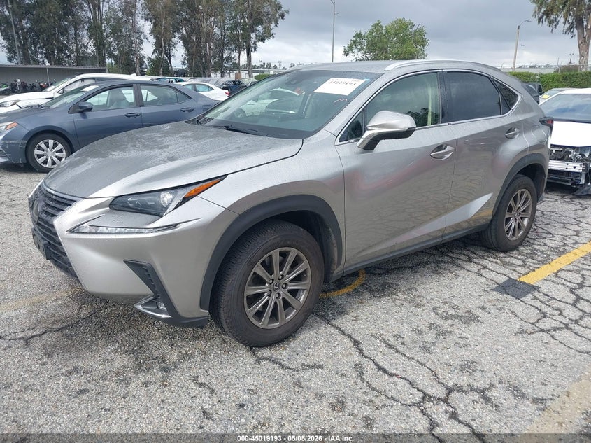 2019 Lexus Nx VIN JTJYARBZ2K2154312 IAAI salvage auction — RIGHT SIDE, Salvage (California), sold $6,200 on 2026-07-21 (photo 2)