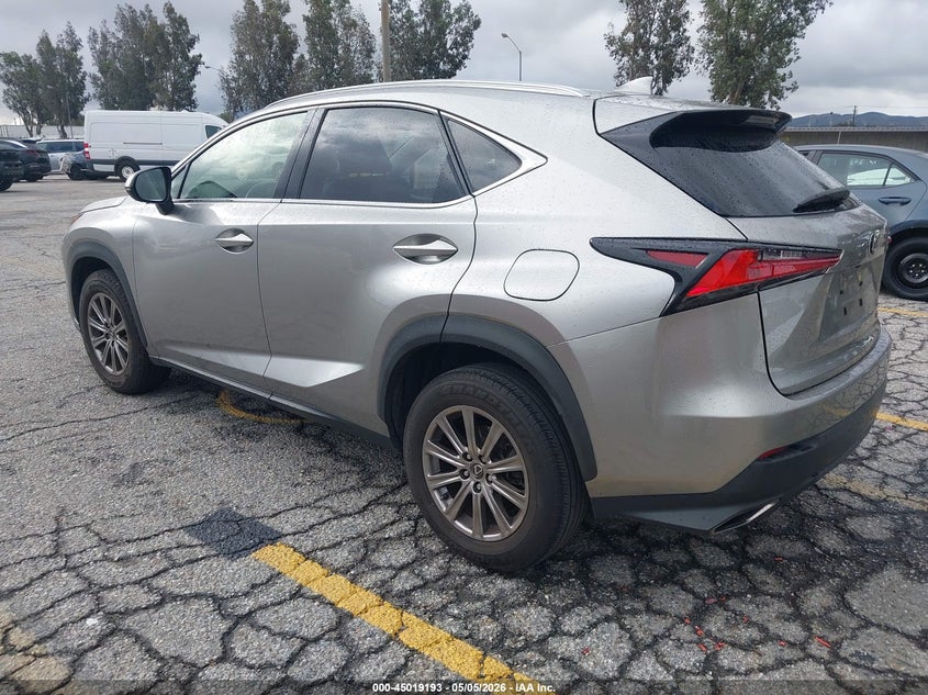 2019 Lexus Nx VIN JTJYARBZ2K2154312 IAAI salvage auction — RIGHT SIDE, Salvage (California), sold $6,200 on 2026-07-21 (photo 3)