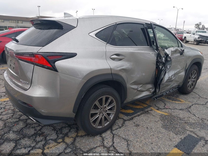 2019 Lexus Nx VIN JTJYARBZ2K2154312 IAAI salvage auction — RIGHT SIDE, Salvage (California), sold $6,200 on 2026-07-21 (photo 6)