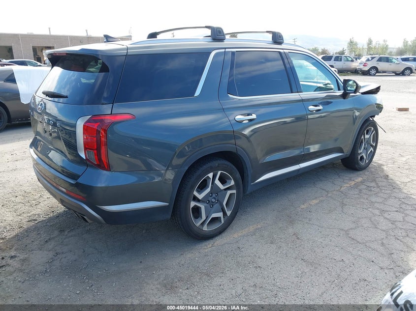 2023 Hyundai Palisade VIN KM8R44GE7PU494571 IAAI salvage auction — FRONT END, Salvage (California), sold $6,100 on 2026-07-29 (photo 4)