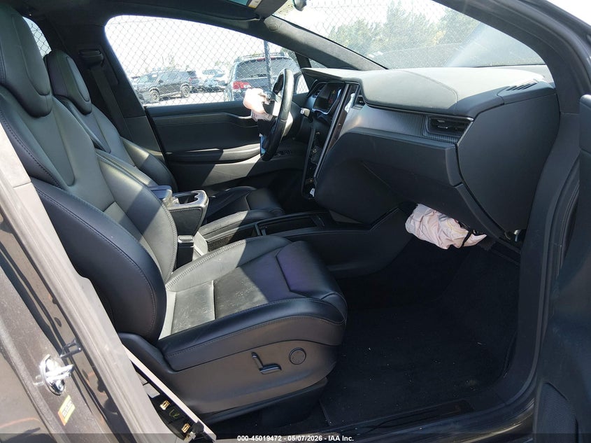 2018 Tesla Model x VIN 5YJXCAE25JF105108 IAAI salvage auction — FRONT END, Salvage (California), sold $6,550 on 2026-07-20 (photo 5)