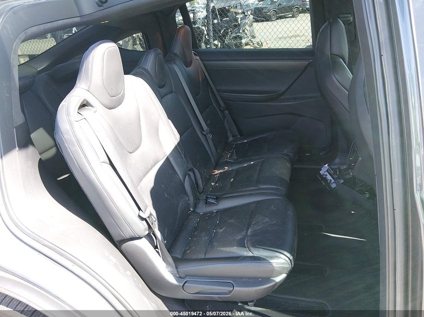 2018 Tesla Model x VIN 5YJXCAE25JF105108 IAAI salvage auction — FRONT END, Salvage (California), sold $6,550 on 2026-07-20 (photo 8)
