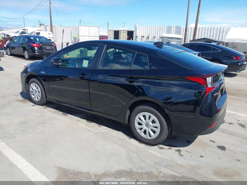 2022 Toyota Prius VIN JTDKAMFU5N3189984 IAAI salvage auction — SIDE, Salvage (California), sold $7,100 on 2026-07-05 (photo 3)