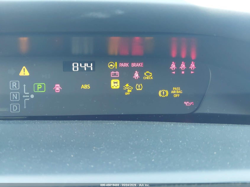 2022 Toyota Prius VIN JTDKAMFU5N3189984 IAAI salvage auction — SIDE, Salvage (California), sold $7,100 on 2026-07-05 (photo 7)