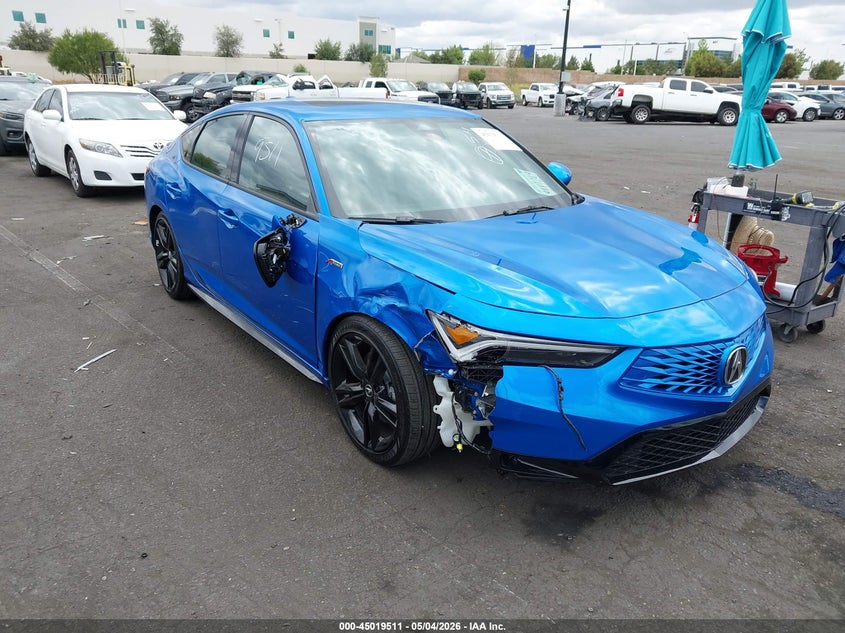 2026 Acura Integra VIN 19UDE4H32TA006701 IAAI salvage auction — RIGHT FRONT, Salvage Title, sold $13,400 on 2026-07-10 (photo 1)