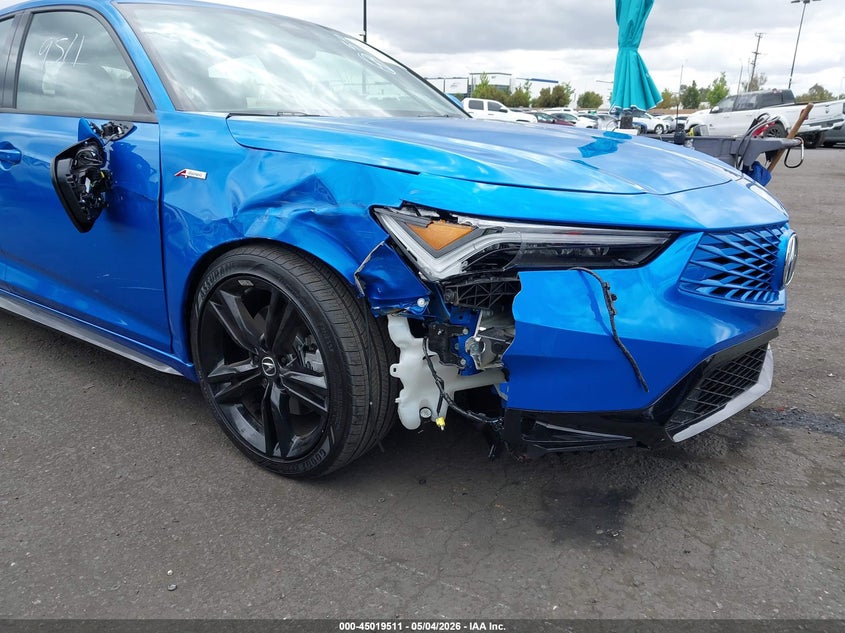 2026 Acura Integra VIN 19UDE4H32TA006701 IAAI salvage auction — RIGHT FRONT, Salvage Title, sold $13,400 on 2026-07-10 (photo 6)
