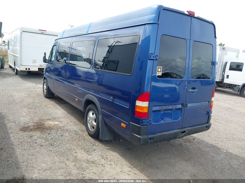 2006 Dodge Sprinter VIN WD8PD744165961246 IAAI salvage auction — THEFT, Non-Repairable (California), sold $1,100 on 2026-07-13 (photo 3)