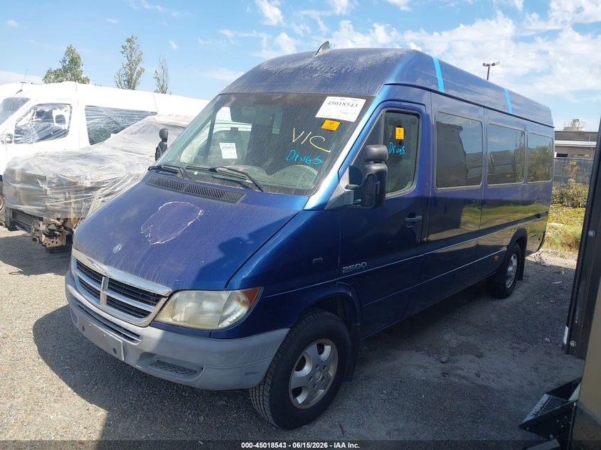 2006 Dodge Sprinter VIN WD8PD744165961246 IAAI salvage auction — THEFT, Non-Repairable (California), sold $1,100 on 2026-07-13 (photo 2)