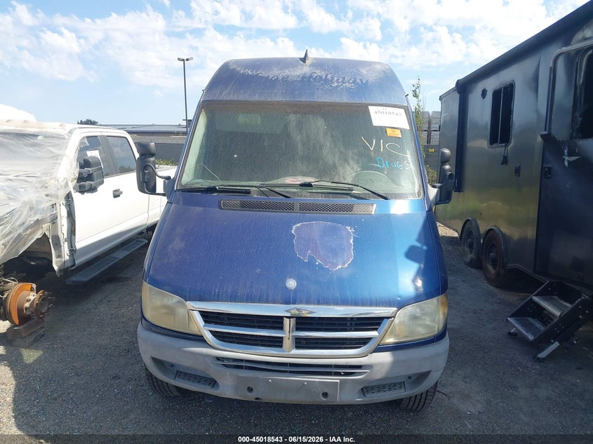 2006 Dodge Sprinter VIN WD8PD744165961246 IAAI salvage auction — THEFT, Non-Repairable (California), sold $1,100 on 2026-07-13 (photo 6)