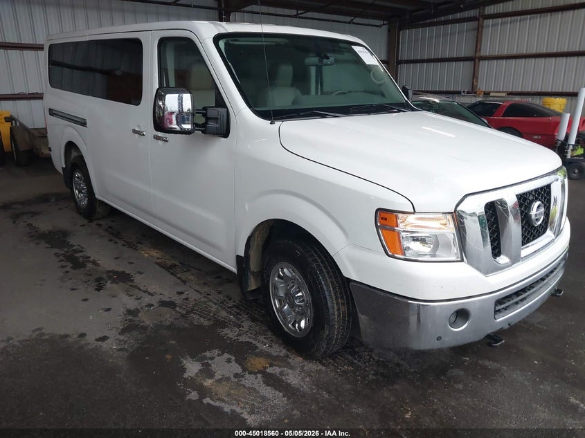 2019 Nissan NV3500 VIN 5BZAF0AA7KN853107 — IAAI salvage auction photo
