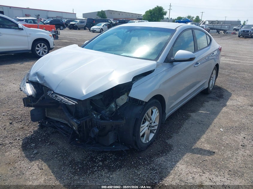 2020 Hyundai Elantra VIN KMHD84LF8LU929377 IAAI salvage auction — FRONT END, Clear (Oklahoma), sold $2,350 on 2026-07-21 (photo 2)