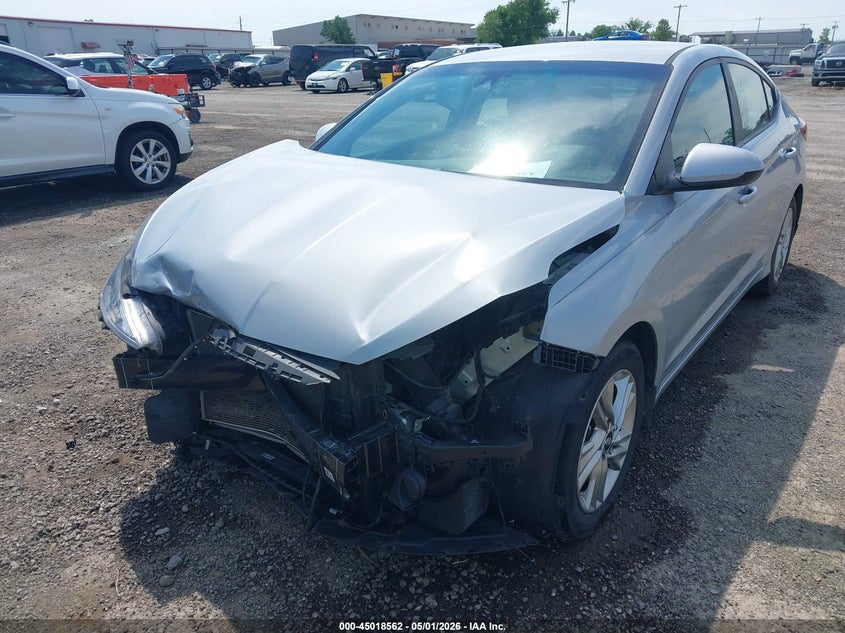 2020 Hyundai Elantra VIN KMHD84LF8LU929377 IAAI salvage auction — FRONT END, Clear (Oklahoma), sold $2,350 on 2026-07-21 (photo 6)