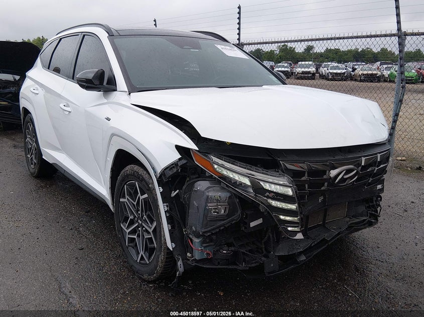 2023 Hyundai Tucson VIN KM8JF3AE2PU205798 IAAI salvage auction — FRONT END, Salvage (Louisiana), sold $5,900 on 2026-07-29 (photo 1)