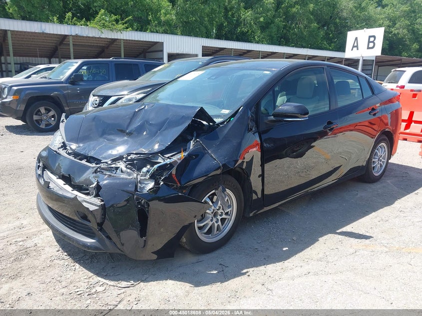 2022 Toyota Prius VIN JTDKAMFU6N3155391 IAAI salvage auction — FRONT END, Salvage (Kansas), sold $4,850 on 2026-07-29 (photo 2)