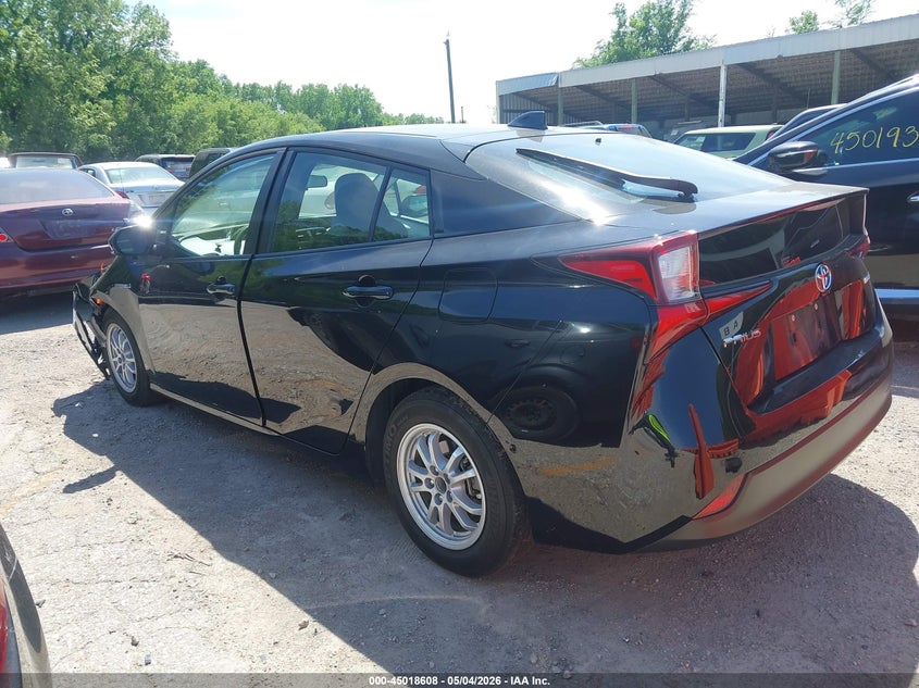 2022 Toyota Prius VIN JTDKAMFU6N3155391 IAAI salvage auction — FRONT END, Salvage (Kansas), sold $4,850 on 2026-07-29 (photo 3)