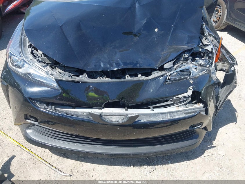 2022 Toyota Prius VIN JTDKAMFU6N3155391 IAAI salvage auction — FRONT END, Salvage (Kansas), sold $4,850 on 2026-07-29 (photo 6)