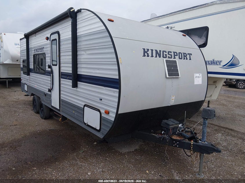 2021 Gulfstream Kingsport VIN 1NL1G2720M6005666 IAAI salvage auction — HAIL, Original (Texas), sold $3,000 on 2026-07-28 (photo 1)