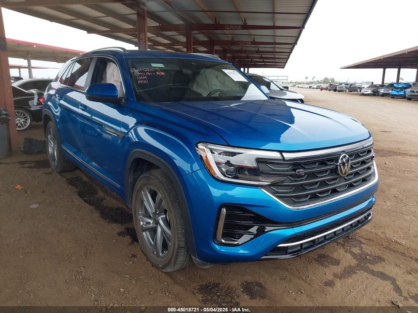 2024 Volkswagen Atlas cross sport VIN 1V2AE2CA3RC241454 IAAI salvage auction — SIDE, Salvage (Arizona), sold $12,900 on 2026-07-28 (photo 1)