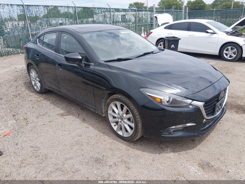 2017 Mazda 3 VIN JM1BN1W32H1146648 IAAI salvage auction — LEFT SIDE, Salvage (Missouri), sold $2,250 on 2026-07-24 (photo 1)