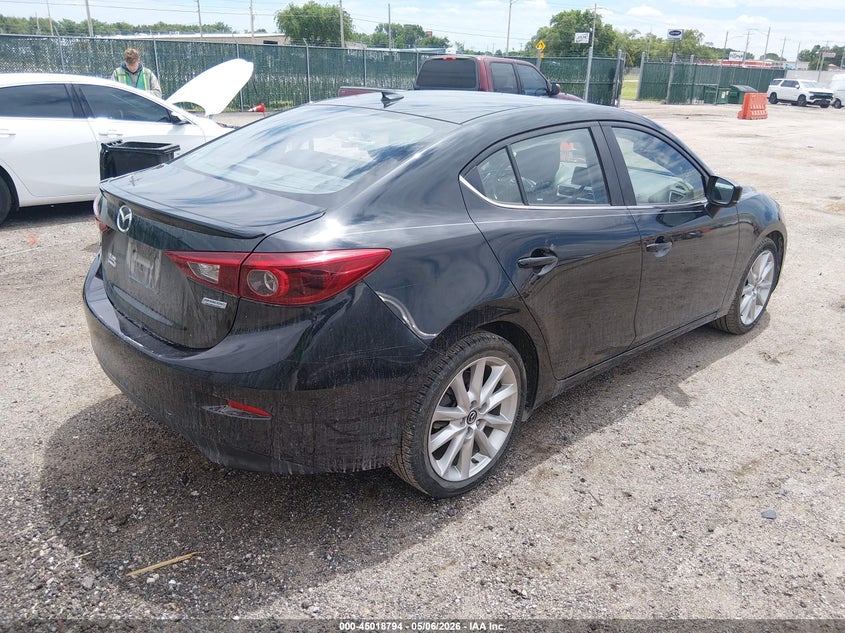 2017 Mazda 3 VIN JM1BN1W32H1146648 IAAI salvage auction — LEFT SIDE, Salvage (Missouri), sold $2,350 on 2026-07-31 (photo 4)