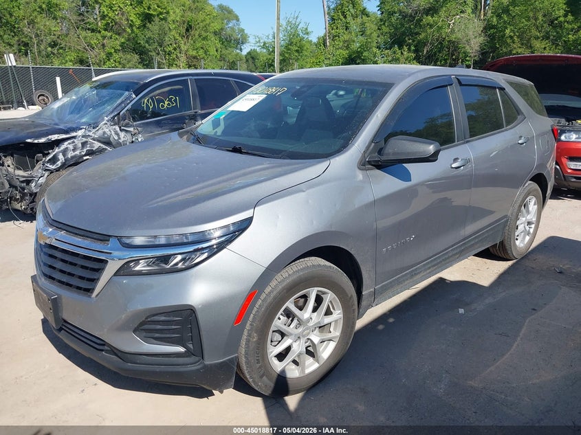 2023 Chevrolet Equinox VIN 3GNAXHEG6PL230375 IAAI salvage auction — HAIL, Salvage (Kansas), sold $7,250 on 2026-07-29 (photo 2)