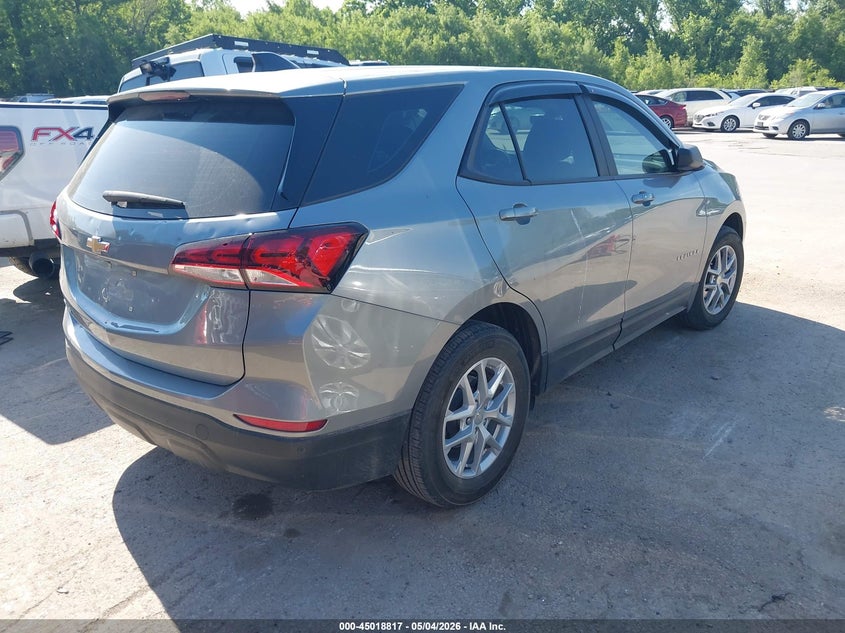 2023 Chevrolet Equinox VIN 3GNAXHEG6PL230375 IAAI salvage auction — HAIL, Salvage (Kansas), sold $7,250 on 2026-07-29 (photo 4)