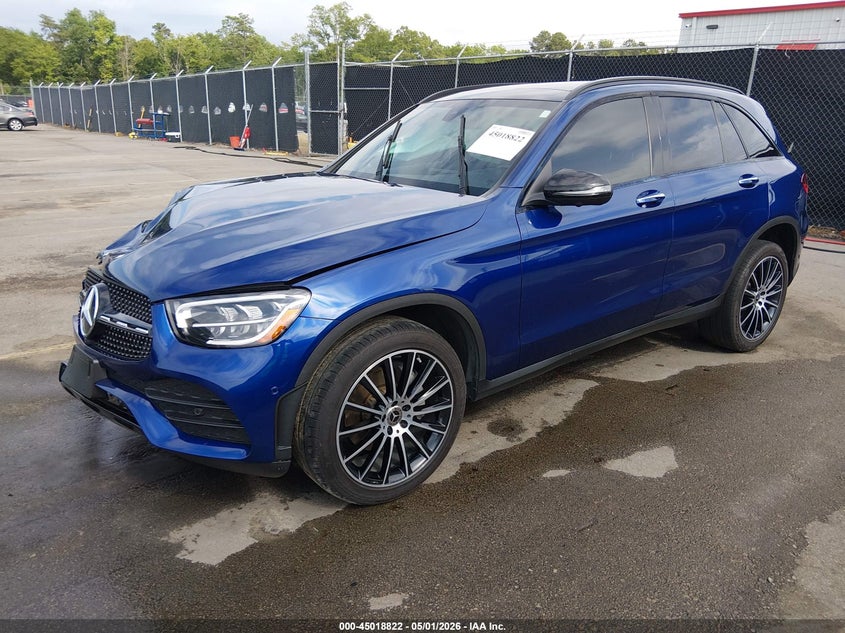 2021 Mercedes-benz Glc VIN W1N0G8DB2MF957814 IAAI salvage auction — RIGHT FRONT, Salvage (South Carolina), sold $9,450 on 2026-07-08 (photo 2)