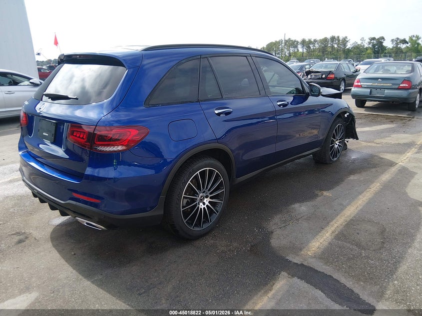 2021 Mercedes-benz Glc VIN W1N0G8DB2MF957814 IAAI salvage auction — RIGHT FRONT, Salvage (South Carolina), sold $9,450 on 2026-07-08 (photo 4)