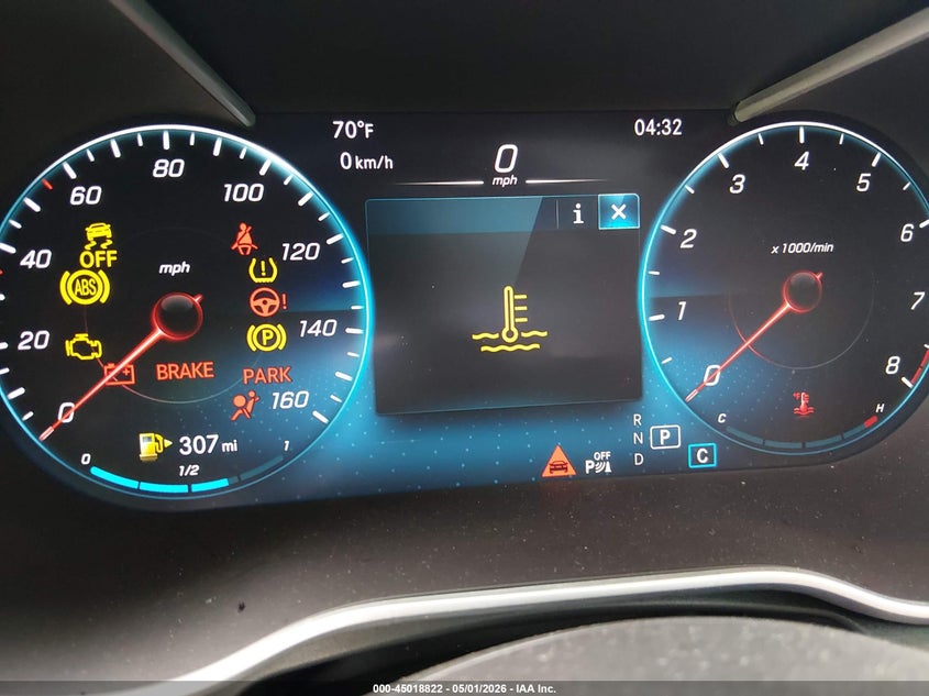 2021 Mercedes-benz Glc VIN W1N0G8DB2MF957814 IAAI salvage auction — RIGHT FRONT, Salvage (South Carolina), sold $9,450 on 2026-07-08 (photo 7)