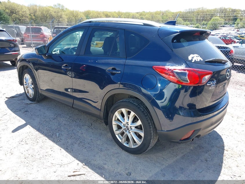 2015 Mazda Cx-5 VIN JM3KE4DY2F0456762 IAAI salvage auction — HAIL, Junk Bill Of Sale Mv2459 (Wisconsin), sold $2,500 on 2026-07-08 (photo 3)