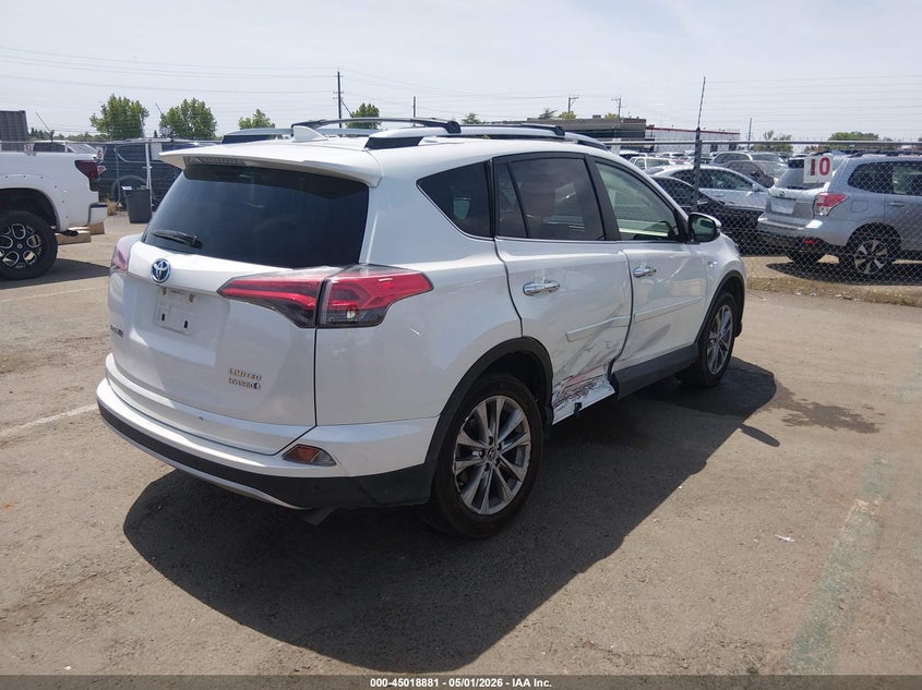 2016 Toyota Rav 4 VIN JTMDJREV3GD019605 IAAI salvage auction — RIGHT SIDE, Salvage (California), sold $6,550 on 2026-07-15 (photo 4)