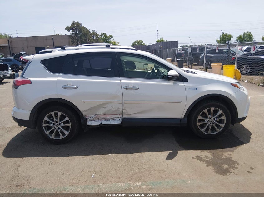 2016 Toyota Rav 4 VIN JTMDJREV3GD019605 IAAI salvage auction — RIGHT SIDE, Salvage (California), sold $6,550 on 2026-07-15 (photo 6)