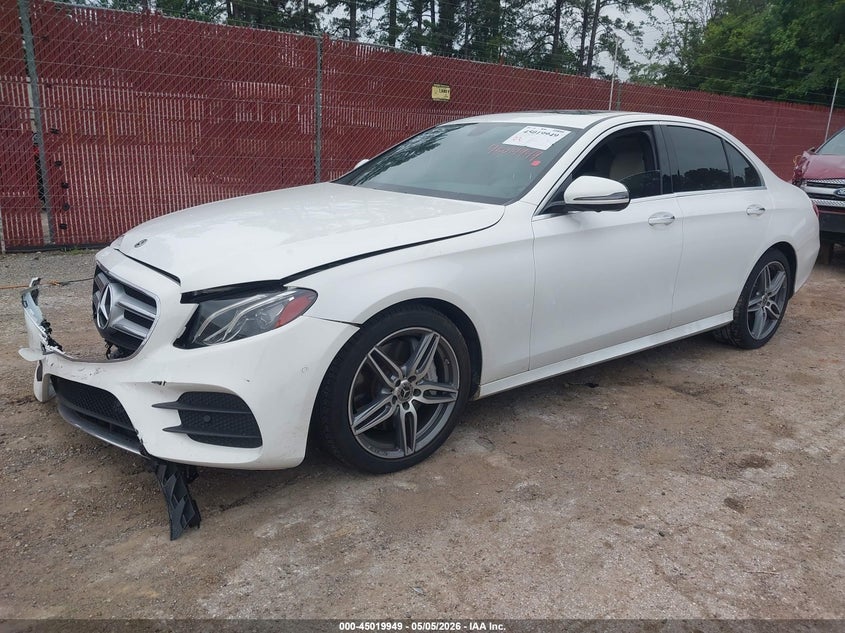 2020 Mercedes-benz E-klasse VIN W1KZF8DB0LA834547 IAAI salvage auction — FRONT END, Original (Texas), sold $12,400 on 2026-08-14 (photo 2)