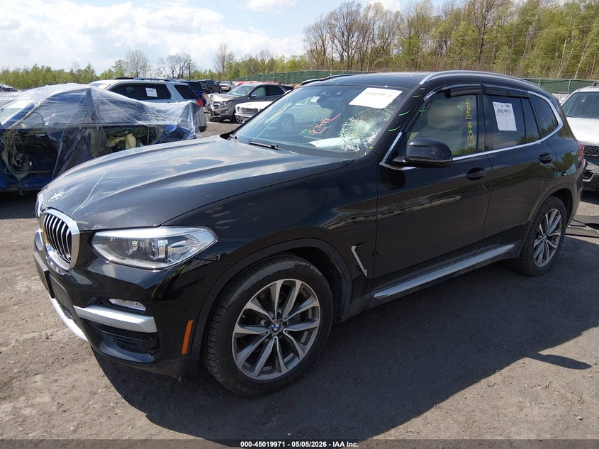 2019 BMW X3 VIN 5UXTR9C58KLD92789 IAAI salvage auction — FRONT END, Salvage (Pennsylvania), sold $6,800 on 2026-07-28 (photo 2)