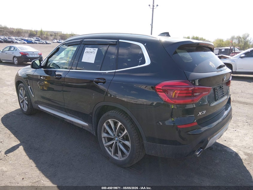 2019 BMW X3 VIN 5UXTR9C58KLD92789 IAAI salvage auction — FRONT END, Salvage (Pennsylvania), sold $6,800 on 2026-07-28 (photo 3)