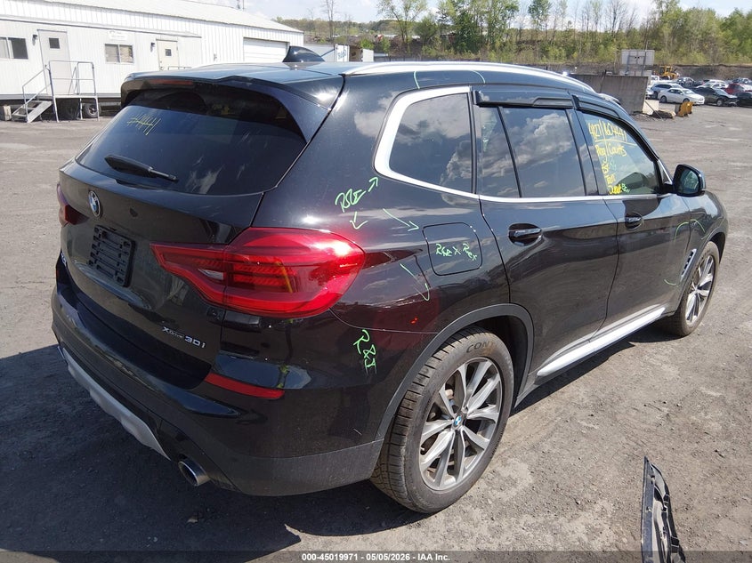 2019 BMW X3 VIN 5UXTR9C58KLD92789 IAAI salvage auction — FRONT END, Salvage (Pennsylvania), sold $6,800 on 2026-07-28 (photo 4)