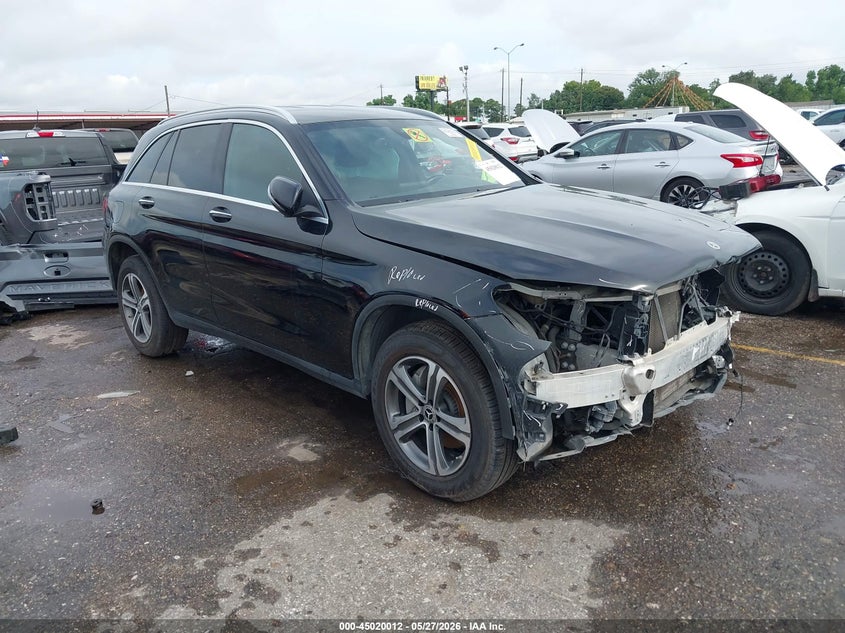 2019 Mercedes-benz Glc VIN WDC0G4JB6KV162881 IAAI salvage auction — FRONT END, Salvage Title, sold $3,950 on 2026-07-24 (photo 1)