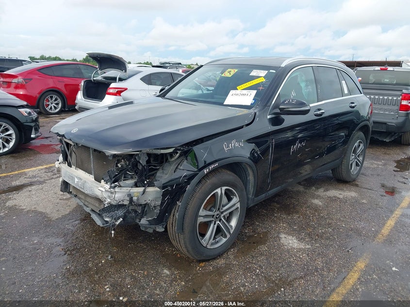 2019 Mercedes-benz Glc VIN WDC0G4JB6KV162881 IAAI salvage auction — FRONT END, Salvage Title, sold $3,950 on 2026-07-24 (photo 2)