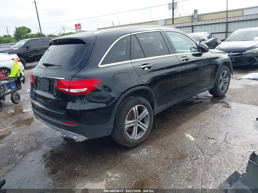 2019 Mercedes-benz Glc VIN WDC0G4JB6KV162881 IAAI salvage auction — FRONT END, Salvage Title, sold $3,950 on 2026-07-24 (photo 4)