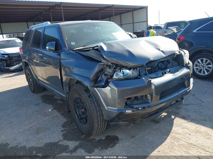 2012 Toyota 4runner VIN JTEZU5JRXC5040739 IAAI salvage auction — FRONT END, Original (Texas), sold $5,650 on 2026-07-21 (photo 1)