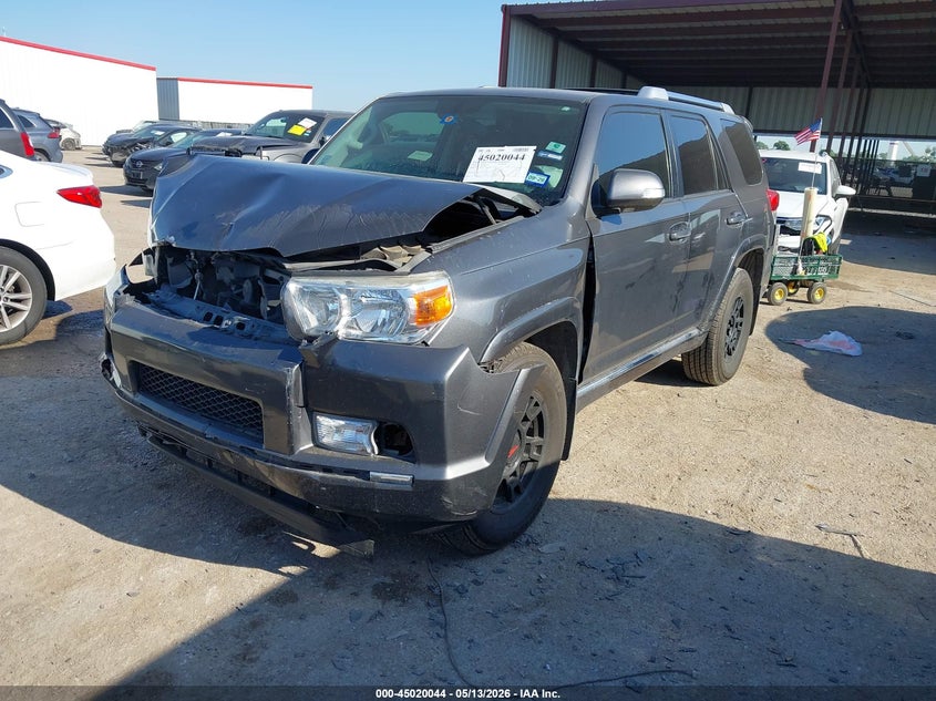 2012 Toyota 4runner VIN JTEZU5JRXC5040739 IAAI salvage auction — FRONT END, Original (Texas), sold $5,650 on 2026-07-21 (photo 2)