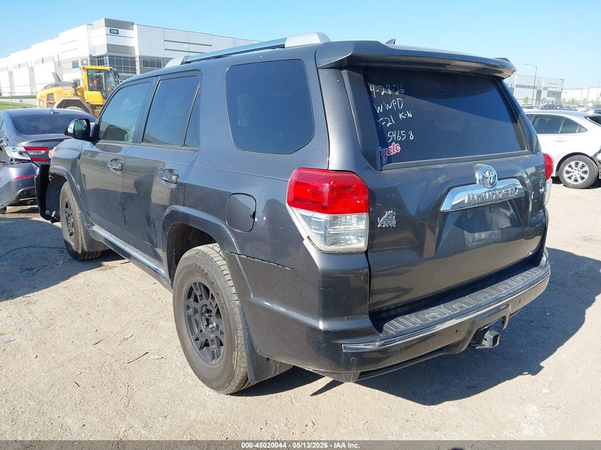 2012 Toyota 4runner VIN JTEZU5JRXC5040739 IAAI salvage auction — FRONT END, Original (Texas), sold $5,650 on 2026-07-21 (photo 3)