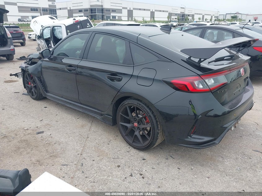 2025 Honda Civic VIN JHMFL5G42SX009248 IAAI salvage auction — FRONT END, Salvage (Texas), sold $13,100 on 2026-07-07 (photo 3)