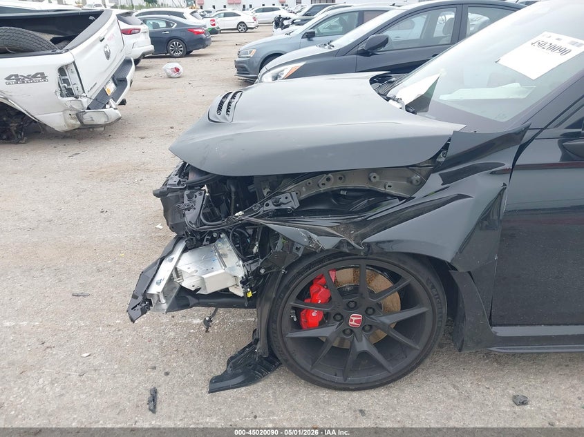 2025 Honda Civic VIN JHMFL5G42SX009248 IAAI salvage auction — FRONT END, Salvage (Texas), sold $13,100 on 2026-07-07 (photo 6)