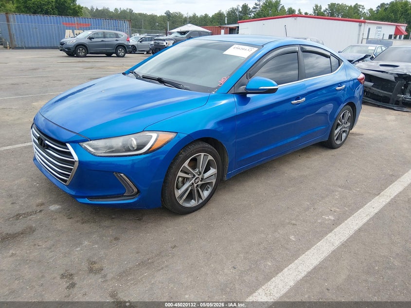 2017 Hyundai Elantra VIN KMHD84LF8HU074915 IAAI salvage auction — ROOF, Salvage (Mississippi), sold $450 on 2026-07-30 (photo 2)