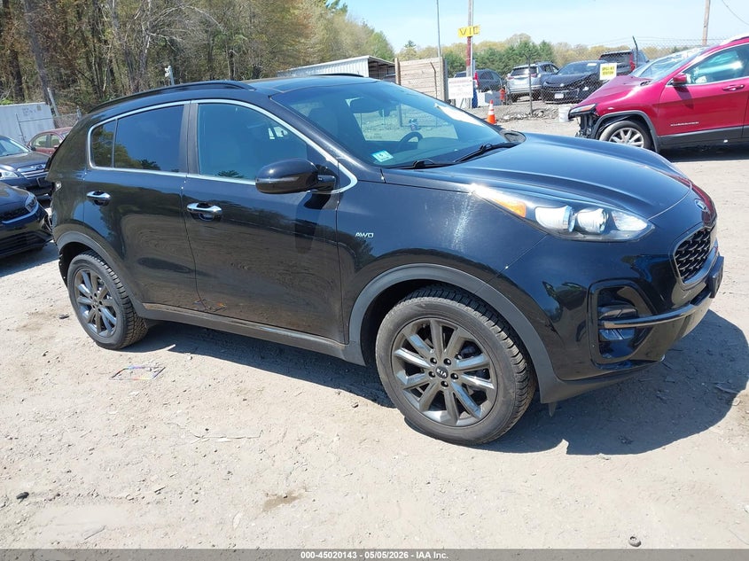 2020 Kia Sportage VIN KNDP6CAC8L7772944 IAAI salvage auction — REAR END, Salvage (Massachusetts), sold $5,000 on 2026-07-14 (photo 1)