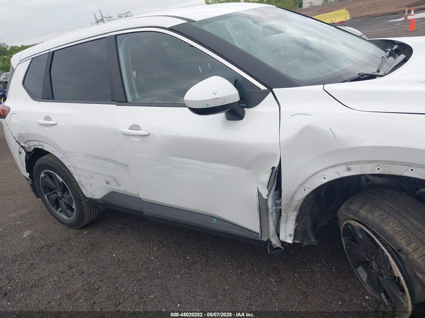 2025 Nissan Rogue VIN JN8BT3BB0SW151277 IAAI salvage auction — LEFT & RIGHT, Mv-907A (New York), sold $7,600 on 2026-07-21 (photo 6)