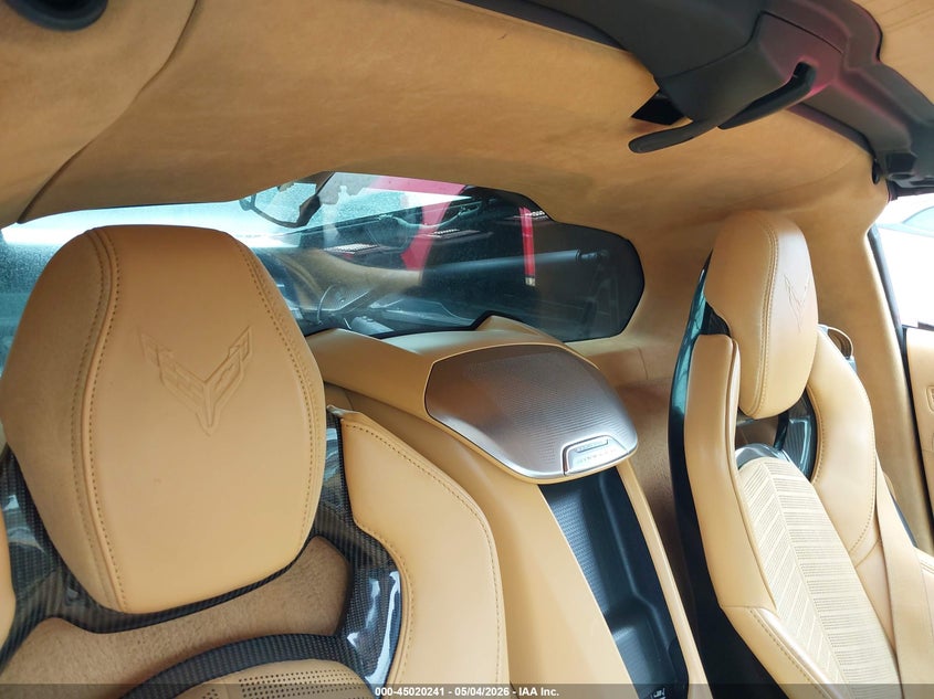 2022 Chevrolet Corvette VIN 1G1YC2D40N5108883 IAAI salvage auction — FRONT END, Salvage (Texas), sold $20,450 on 2026-07-20 (photo 8)